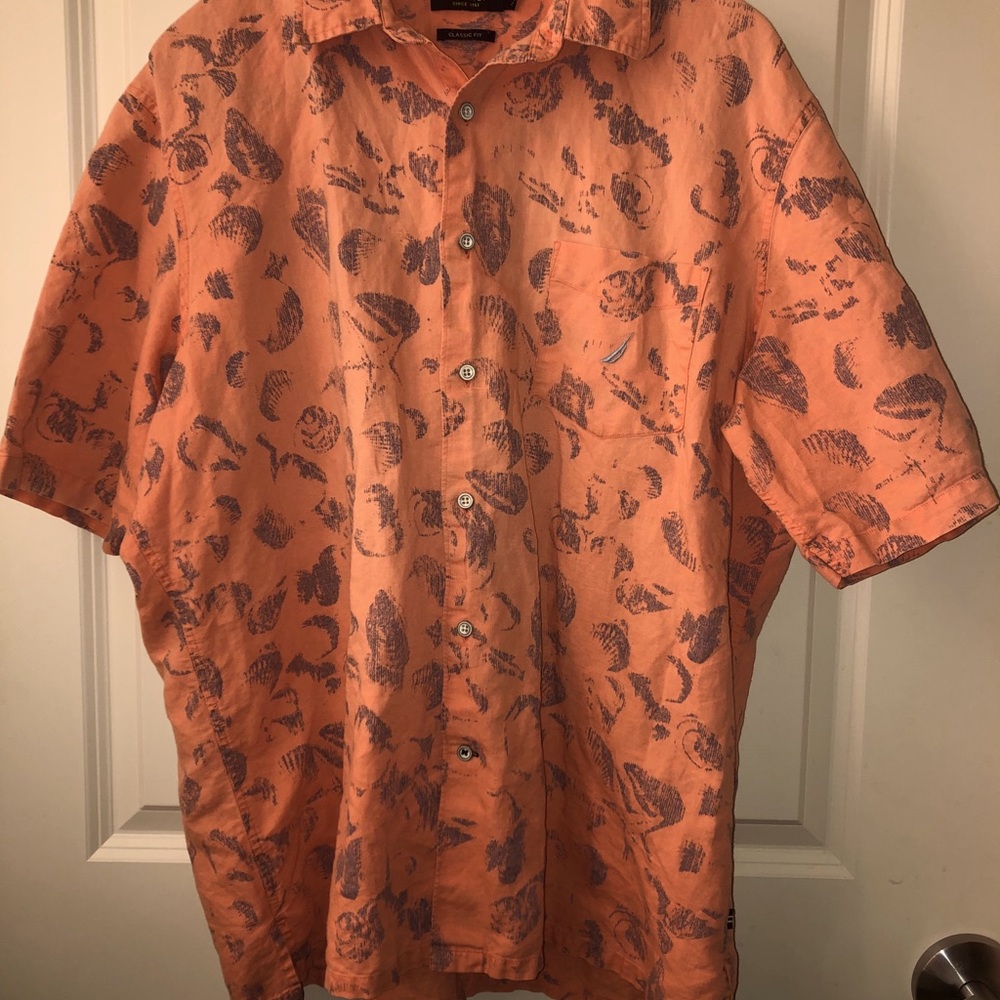Nautica Men’s XL Camp or Beach Shirt